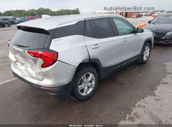 3GKALMEV5ML342712 2021 GMC TERRAIN Silver უკანა მარჯვენა
