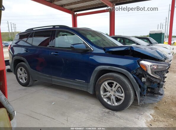 3GKALMEV6LL294815 2020 GMC TERRAIN Blue Սալոնի 360 աստիճան տեսք