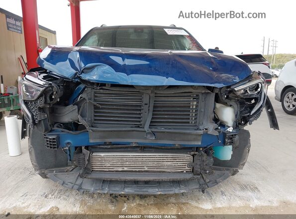 3GKALMEV6LL294815 2020 GMC TERRAIN Blue Սալոնի հետևի տեսք
