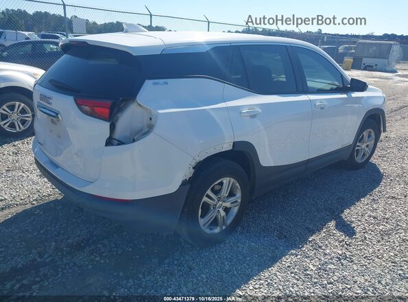 3GKALMEV7LL297867 2020 GMC TERRAIN Белый Задняя правая четверть