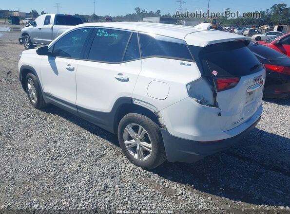 3GKALMEV7LL297867 2020 GMC TERRAIN Белый Задняя левая четверть