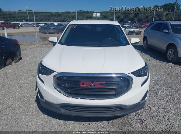 3GKALMEV7LL297867 2020 GMC TERRAIN Белый Вид щитка приборов