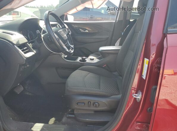 3GKALMEV9LL190481 2020 GMC TERRAIN Burgundy წინა სალონის ხედი