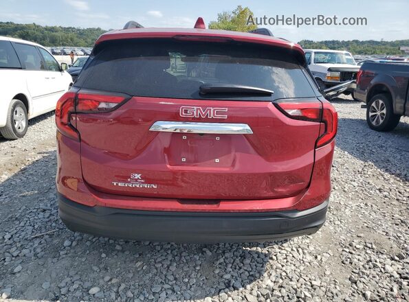 3GKALMEV9LL190481 2020 GMC TERRAIN Burgundy უკანა ხედი
