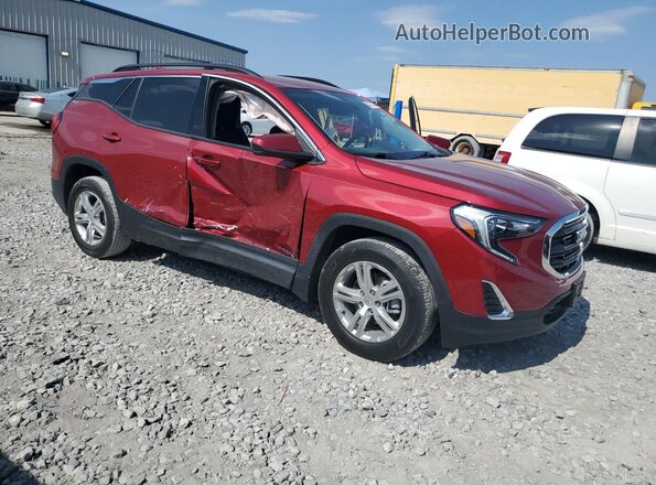 3GKALMEV9LL190481 2020 GMC TERRAIN Burgundy წინა მარჯვენა