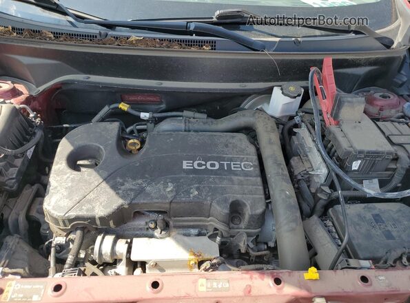 3GKALMEV9LL190481 2020 GMC TERRAIN Burgundy ძრავის განყოფილების ხედი