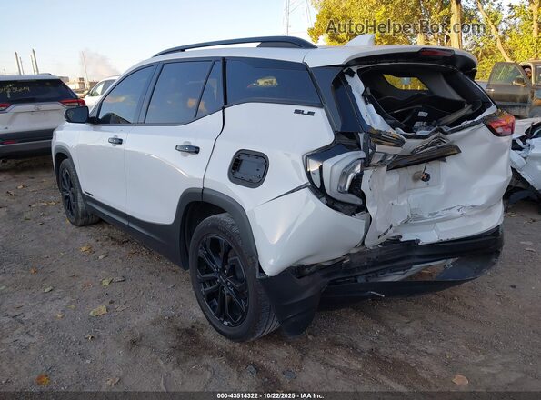3GKALMEVXML353740 2021 GMC TERRAIN White Հետևի ձախ