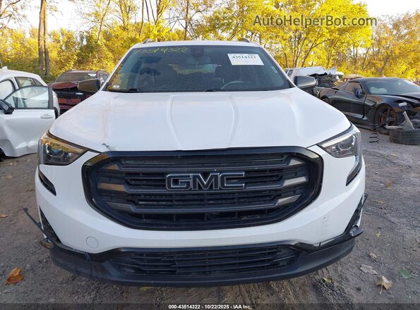 3GKALMEVXML353740 2021 GMC TERRAIN White Սարքավորումների վահանակի տեսք
