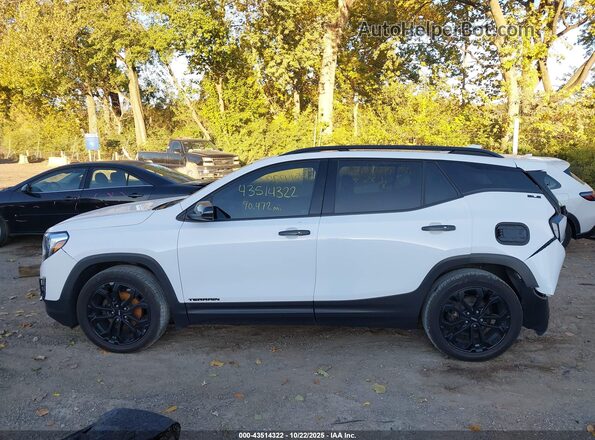3GKALMEVXML353740 2021 GMC TERRAIN White Սալոնի 360 աստիճան տեսք