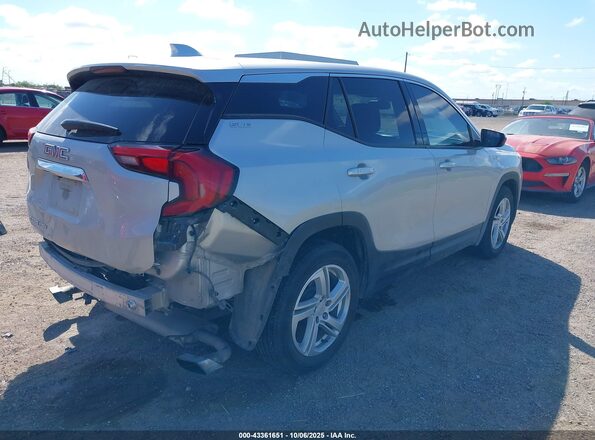 3GKALMEXXJL366274 2018 GMC TERRAIN Silver 