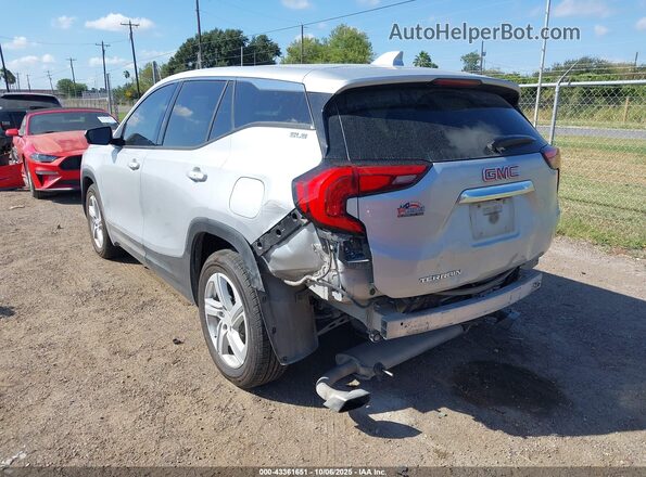 3GKALMEXXJL366274 2018 GMC TERRAIN Silver 
