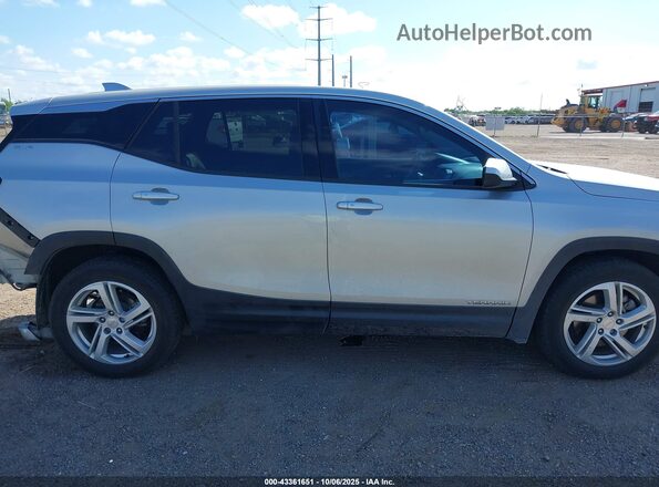 3GKALMEXXJL366274 2018 GMC TERRAIN Silver 