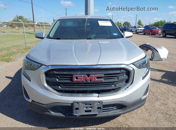 3GKALMEXXJL366274 2018 GMC TERRAIN Silver 