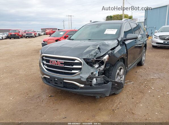 3GKALPEV0ML335488 2021 GMC TERRAIN Gray Вид спереду