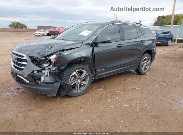 3GKALPEV0ML335488 2021 GMC TERRAIN Gray Передня ліва чверть