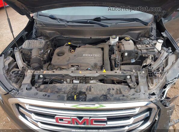 3GKALPEV0ML335488 2021 GMC TERRAIN Gray Вид ззаду