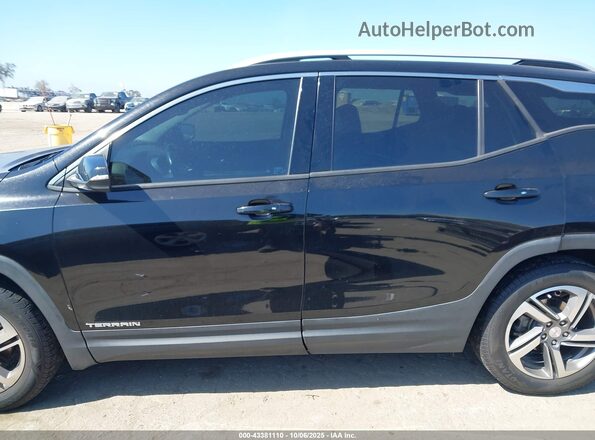 3GKALPEV1LL106509 2020 GMC TERRAIN Black Widok wnętrza 360 stopni