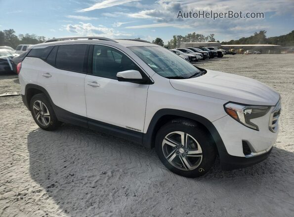 3GKALPEV2LL242857 2020 GMC TERRAIN White Delantero derecho