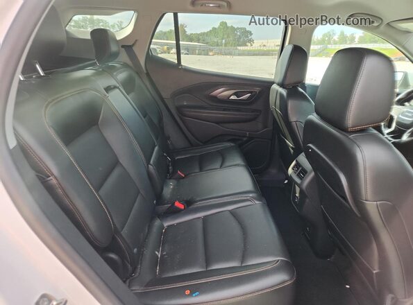 3GKALPEV2LL242857 2020 GMC TERRAIN White Vista interior trasera