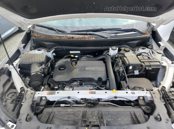 3GKALPEV2LL242857 2020 GMC TERRAIN White Vista del compartimento del motor