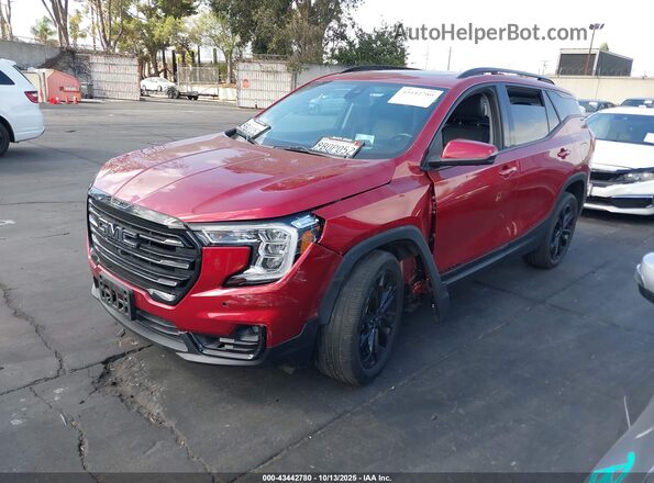3GKALPEV5NL201190 2022 GMC TERRAIN Red Front left