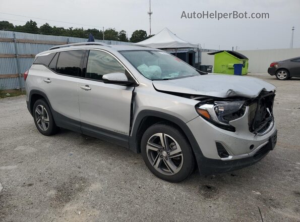 3GKALPEV6ML382878 2021 GMC TERRAIN Silver წინა მარჯვენა