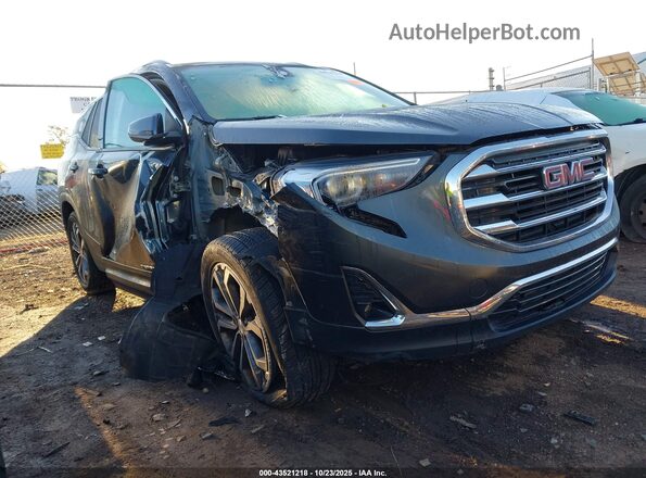 3GKALPEV6ML390091 2021 GMC TERRAIN Gray Front view