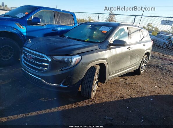 3GKALPEV6ML390091 2021 GMC TERRAIN Gray Front left