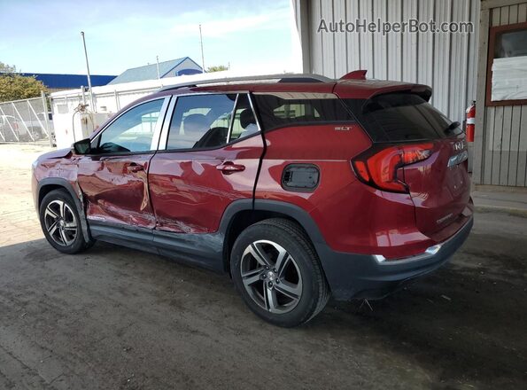 3GKALPEV7KL333038 2019 GMC TERRAIN Red უკანა მარცხენა