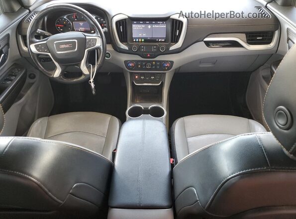 3GKALPEV7KL333038 2019 GMC TERRAIN Red წინა პანელის ხედი