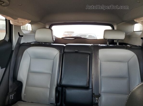 3GKALPEV7KL333038 2019 GMC TERRAIN Red უკანა სავარძლების ხედი