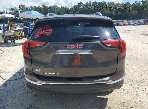 3GKALPEV9LL117063 2020 GMC TERRAIN Gray Widok z tyłu