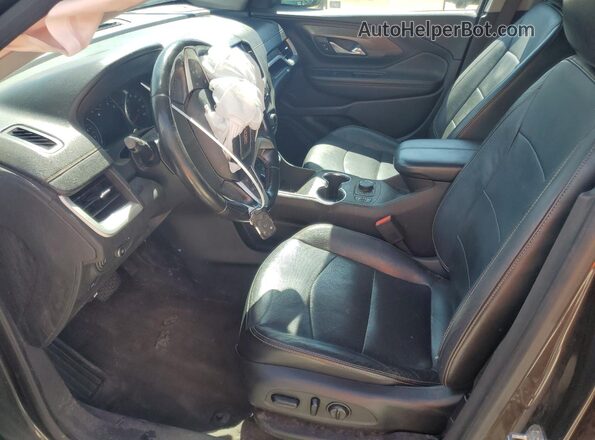 3GKALPEV9LL117063 2020 GMC TERRAIN Gray Widok wnętrza z przodu