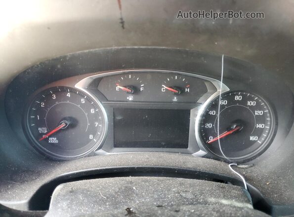3GKALPEV9LL117063 2020 GMC TERRAIN Gray Widok zestawu wskaźników