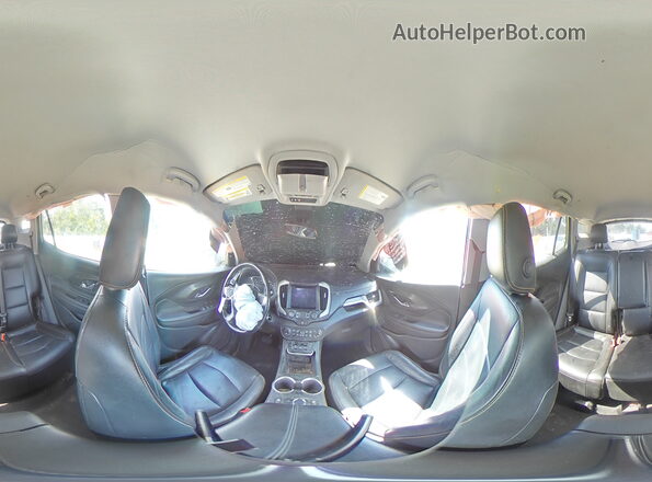 3GKALPEV9LL117063 2020 GMC TERRAIN Gray Widok wnętrza 360 stopni