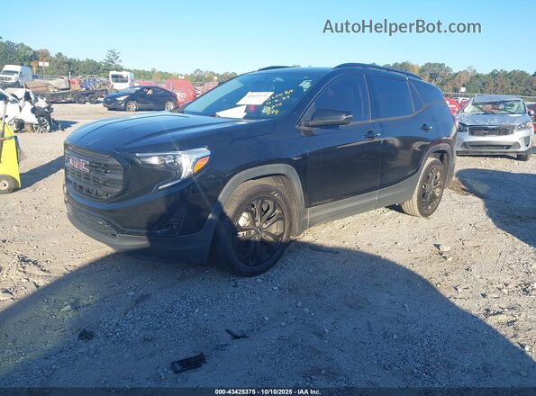 3GKALPEV9LL282210 2020 GMC TERRAIN Black Przód lewy