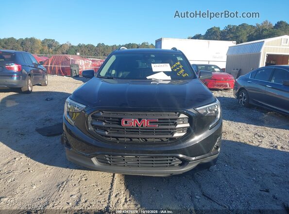 3GKALPEV9LL282210 2020 GMC TERRAIN Black Widok zestawu wskaźników