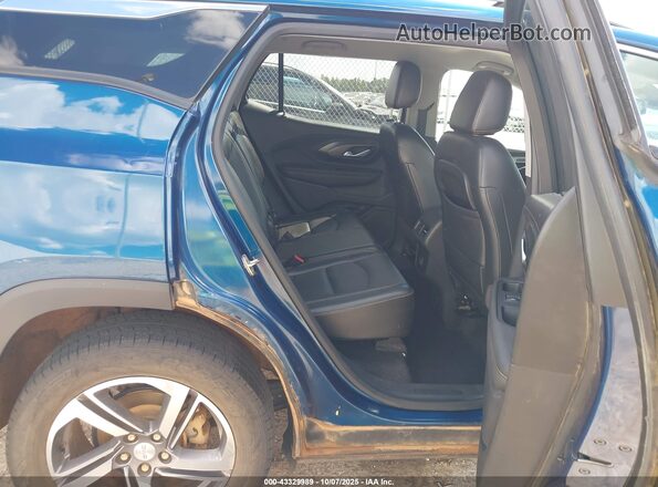 3GKALPEV9ML304756 2021 GMC TERRAIN Blue VIN კოდის სტიკერის ხედი