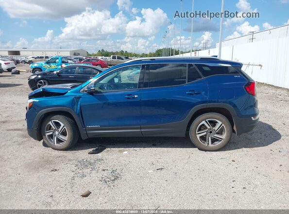 3GKALPEV9ML304756 2021 GMC TERRAIN Blue სალონის 360-გრადუსიანი ხედი