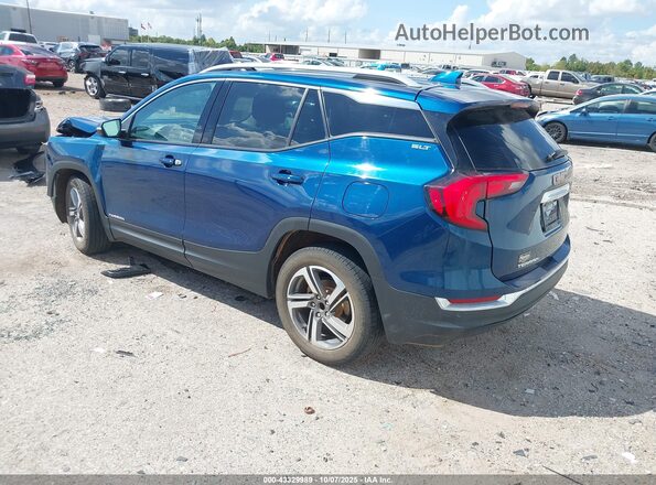 3GKALPEV9ML304756 2021 GMC TERRAIN Blue უკანა მარცხენა