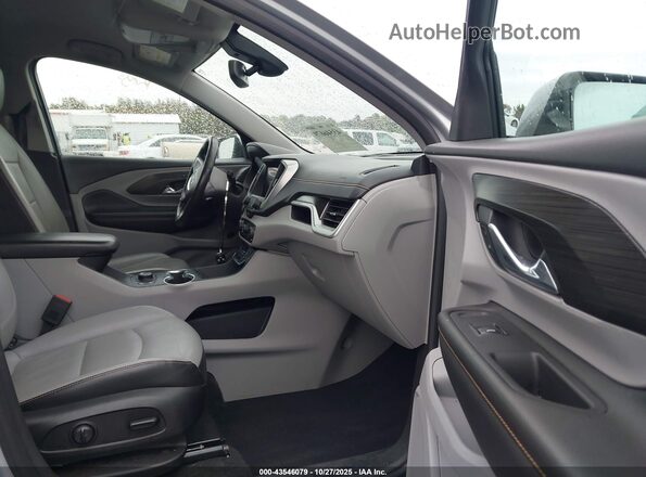 3GKALPEV9ML315708 2021 GMC TERRAIN Silver Widok wnętrza z przodu