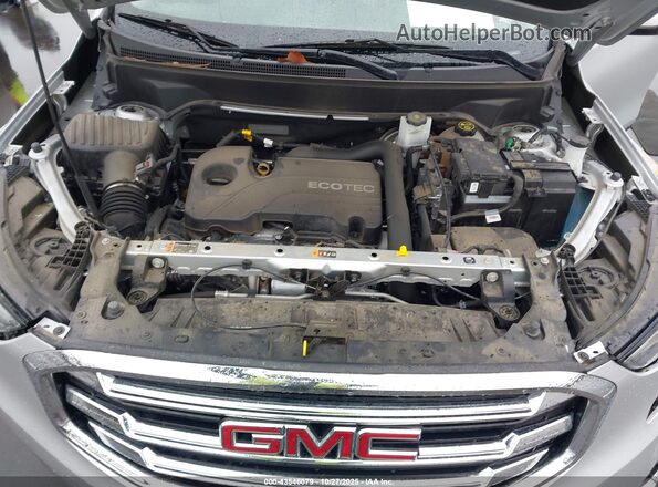 3GKALPEV9ML315708 2021 GMC TERRAIN Silver Widok z tyłu