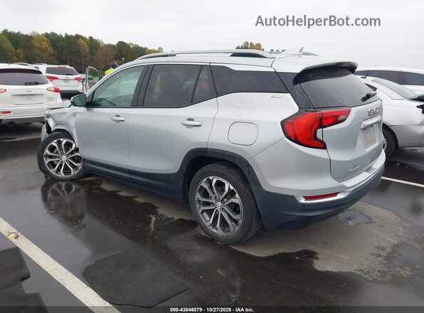 3GKALPEV9ML315708 2021 GMC TERRAIN Silver Tył lewy
