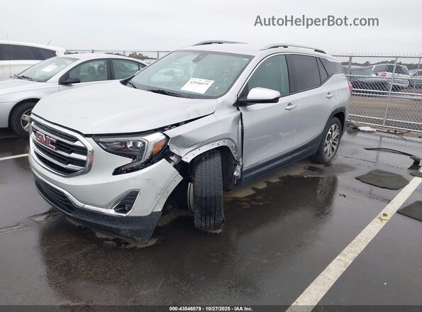 3GKALPEV9ML315708 2021 GMC TERRAIN Silver Przód lewy