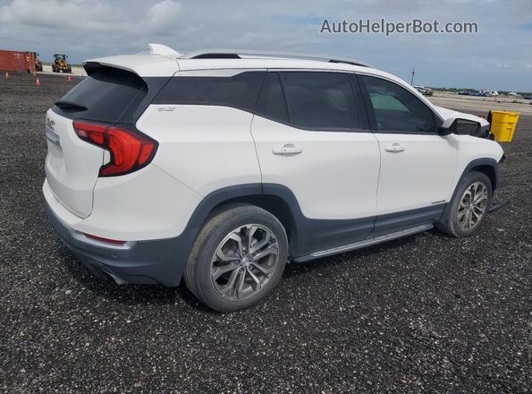 3GKALPEX1LL216929 2020 GMC TERRAIN Белый Передняя правая четверть