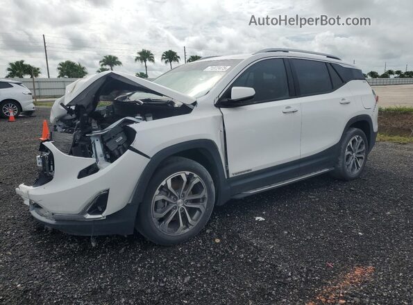 3GKALPEX1LL216929 2020 GMC TERRAIN Белый Задняя левая четверть
