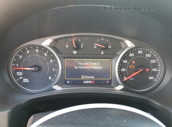 3GKALPEX5LL223754 2020 GMC TERRAIN Черный Вид щитка приборов