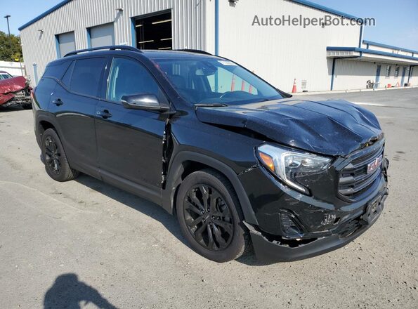 3GKALPEX5LL223754 2020 GMC TERRAIN Черный Передняя правая четверть