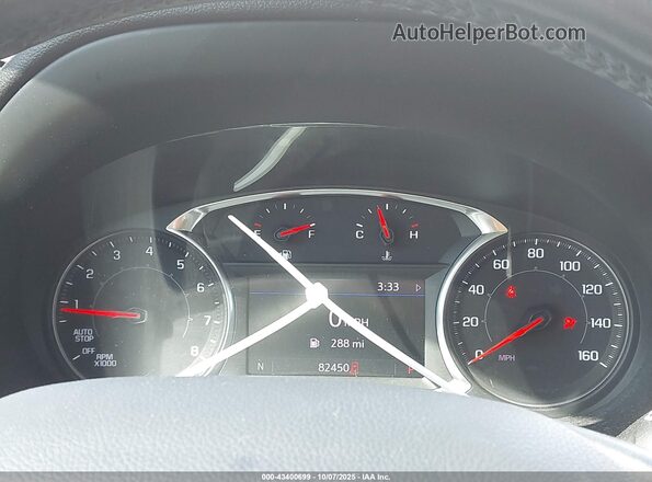 3GKALPEX5LL244166 2020 GMC TERRAIN Black Widok wnętrza z przodu
