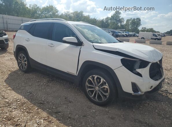 3GKALPEX7LL236117 2020 GMC TERRAIN White Delantero derecho